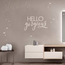 O Gorgeous Wall Sticker Dressing