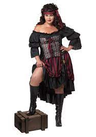 plus size pirate wench costume women