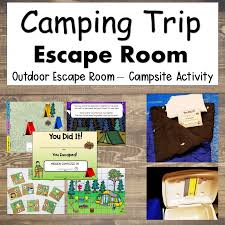 It took about 30 minutes for me to put together. Camping Theme Escape Room Camping Trip Activity Hands On Teaching Ideas