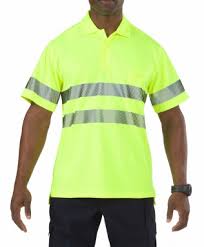 5 11 Tactical High Visibility Mens Polo Shirt