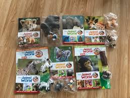 Disney Animal World Collectable Books Figures Giveaway A