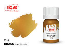 Icm 1018 Acrylic Paint Brass Volume