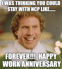 Now get back to work. Happy Work Anniversary Meme To Make Them Laugh Madly