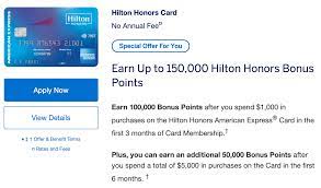 For instance, if you booked a hotel stay through hilton, and used a hilton honors credit card to pay for the stay, you would earn anywhere between 17 points per dollar with the hilton honors american express credit card to 24 points per dollar with the hilton honors american express aspire card. Amex Hilton Credit Card Review 2021 5 Update 150k Offer Us Credit Card Guide