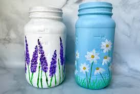 How To Paint Mason Jars Step By Step