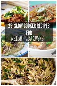 slow cooker recipes for weight watchers