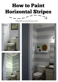 How To Paint Horizontal Stripes My