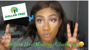 dollar tree makeup challenge black