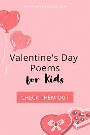 valentine s day poems for kids of all