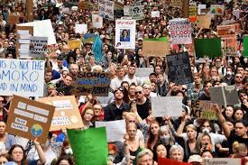 Organizers put the number between . Photos And Best Signs From Sydney S Climate Change March For The Bushfires Marie Claire Australia