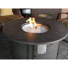 Aluminum Propane Outdoor Fire Pit Table