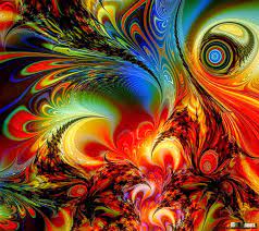 digital psychedelic art live