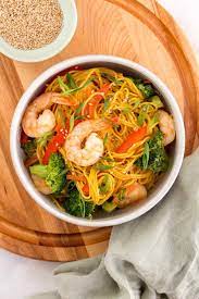 shrimp stir fry with noodles carmy