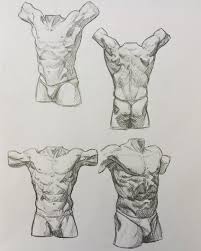 Discover his tips for drawing realistic anatomical figures! Aric Salyer Rickman1993 On Twitter I Really Needed To Get These Drawings Off My Chest Torso Chest Muscles Anatomy Maysketchaday Sketch Sketching Sketchaday Drawing Drawingaday Study Practice Art Artist Pencil Pencildrawing