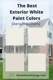 best exterior white paint schemes