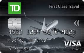 Td First Class Travel Visa Infinite Card Td Canada Trust