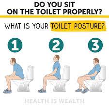 Do You Sit on The Toilet Properly? | Do You Sit On The Toilet Properly? |  By Health is Wealth | Facebook