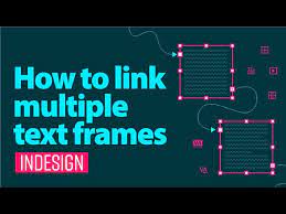 indesign link text you