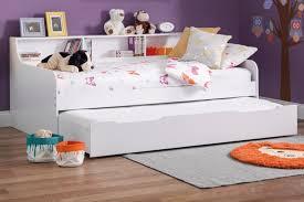 Grace White Wooden Day Bed With Guest