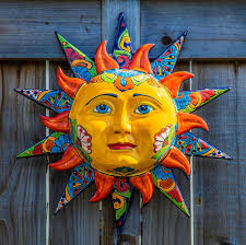 Talavera Sun Face Sun Art Mexican