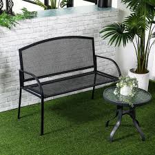 Metal Garden Bench Outdoor Furniture