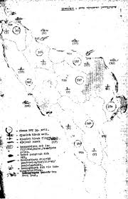 inside military death map for aceh top right hand corner attachment intelligence map numbers in circles are the number of public deaths recorded in each