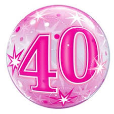 Bilder zum 40 geburtstag frau best movie video. 40 Geburtstag Pink Bubble 5 12