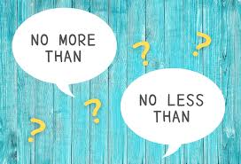 比較構文「no more than」と「no less than」の正しい使い方 | DMM英会話ブログ