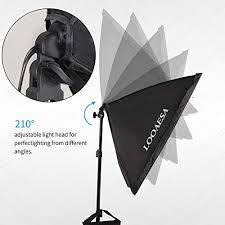 1350w Photography Softbox Lighting Kit Continuous Lighting System 20 X28 Professional Photo Studio Equipment With Sandbag And E27 5500k Video Light Bulb For Filming Model Portraits Shoot By Looaesa Pcpartpicker