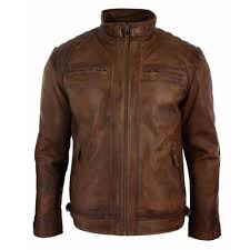 men s leather biker jackets in uk