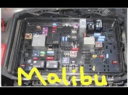how to find chevy malibu fuse and relay