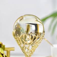 Lita wrought iron wall shelf sofa background wall decoration metal wall hanging decor (round, gold). Luxurious Gold Metal Cone Mesh Shelf Ornament Crystal Ball Decor Crafts Gifts Figurines Desktop Home Decoration Accessories Bottles Jars Boxes Aliexpress