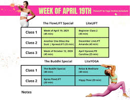 yoga six cl schedule international
