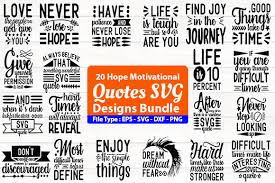 Hope Motivational Design Bundle Graphic By Design Store Creative Fabrica