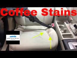 how to remove coffee stains from light