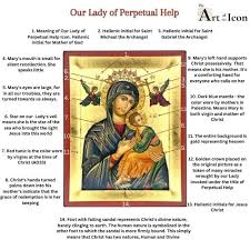 Virgin Mary Perpetual Help Silk Screen