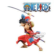 Figurine One Piece - Monkey D Luffy Super Master Stars Piece Manga ...