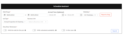 Use Schedule Assistant