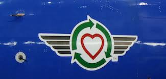 Southwest Airlines Green Plane