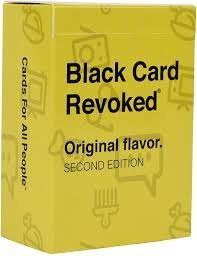 Potentially having your black card revoked for doing things, watching things, saying things or participating in things that jokingly warrant your acceptance into the culture to be up for debate. Amazon Com Black Card Revoked 2 Original Flavor Toys Games