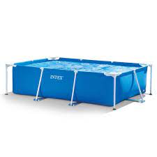 intex 9 8ft x 29 5in kids rectangular frame outdoor above ground swimming pool