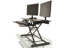 Standing desks have loads of benefits over sitting workplaces. Desktop Tabletop Standing Desk Adjustable Height Sit To Stand Ergonomic Workstation Newegg Com