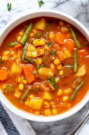 slow cooker vegetable soup recipe