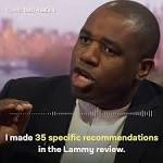 Lammy Review recommendationsIn an interview