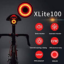 Amazon Com Bresuve Usb Rechargeable Bicycle Tail Light Super Bright Led Bike Bicycle Rear Light Automatic On Off Brake Induction Ipx6 Waterproof Red High Intensity Led Bicycle Light Sports Outdoors