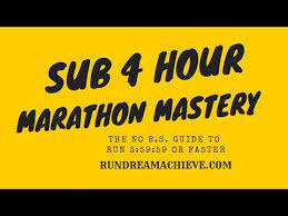 4 hour marathon training plan 3 59 59