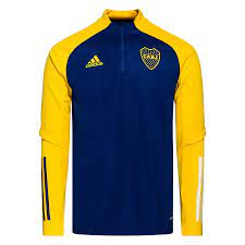 Boca juniors published the squad list called up to play against newell's in the diego maradona cup this friday. Boca Juniors Trainingsshirt Navy Geel Www Unisportstore Nl