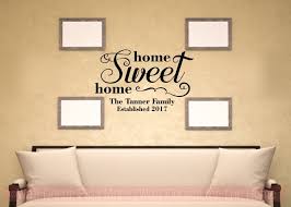 Home Sweet Home Family Wall Letters