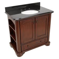 Home depot 42 inch vanity is better in the house. Pegasus Vermont 36 In Vanity In Mahogany With Granite Vanity Top In Black And Sink 9078 Vs36a The Home Depot Granite Vanity Tops Bathroom Vanity Tops Marble Vanity Tops