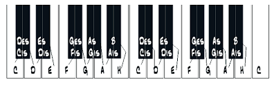 Französisch clavier, italienisch tastiera, älter auch tastatura; 1 Musiklehre Training Pheim Musiks Jimdo Page